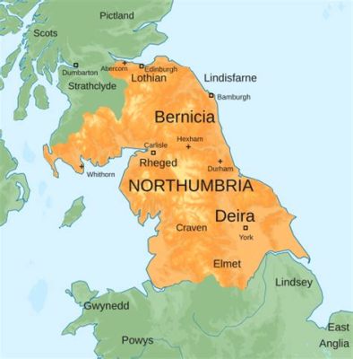 การก่อตั้งอาณาจักร Northumbria และผลกระทบต่อความสัมพันธ์ระหว่างชนเผ่าในบริเตน